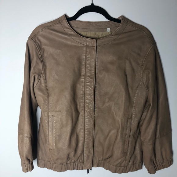 Vince leather jacket - Picture 1 of 2